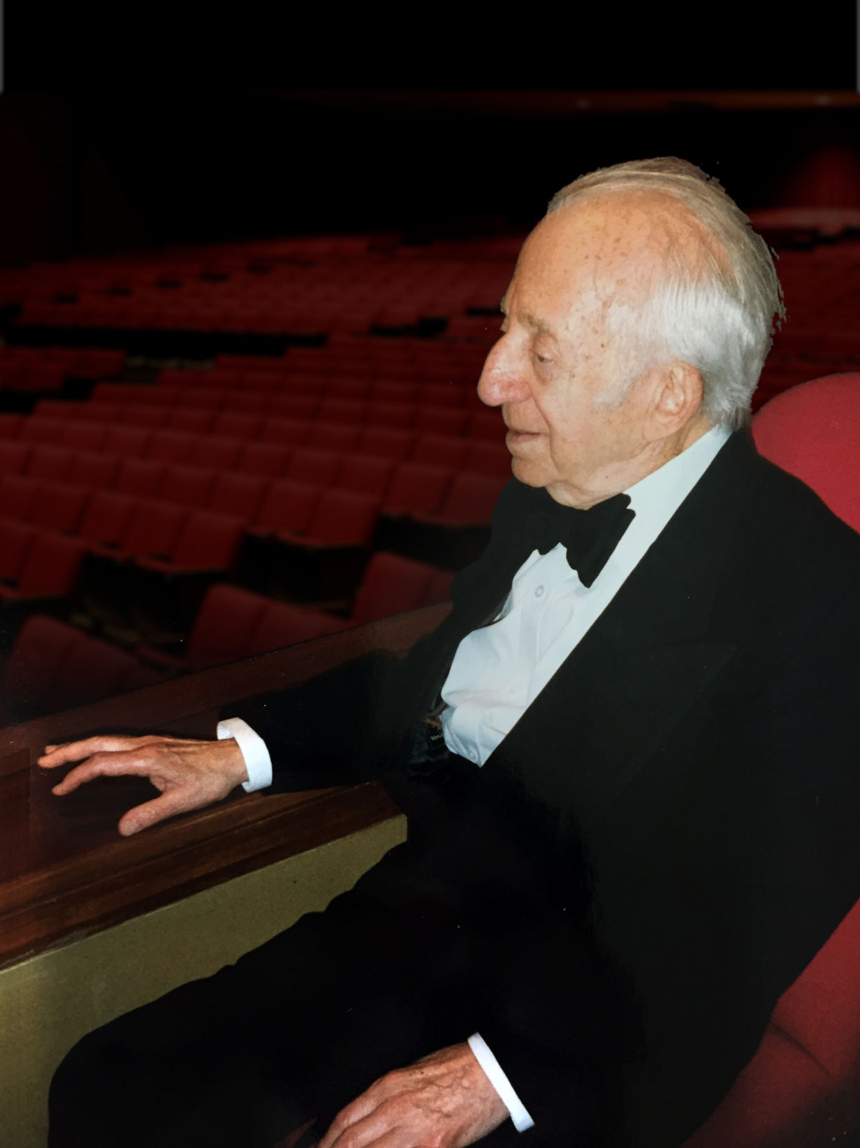 Julius Burger at Lincoln Center in NYC